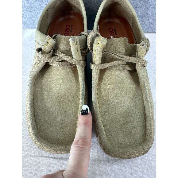 Clarks Wallabee Women's sz 10 Maple Suede Classic Preppy Moccasin - Picture 10 of 10